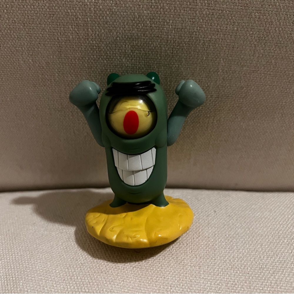 2004 Plankton Toy Burger King SpongeBob SquarePants The Movie